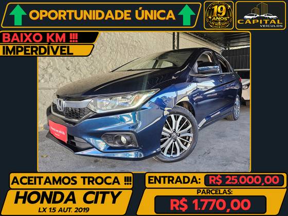 HONDA CITY 1.5 LX 16V FLEX 4P AUTOMÁTICO HONDA CITY 1.5 LX 16V FLEX 4P AUTOMÁTICO